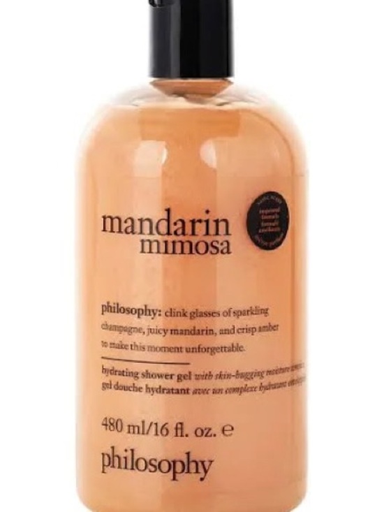 Philosophy Other - Philosophy Mandarin Mimosa Hydrating Shower Gel - Peach Orange